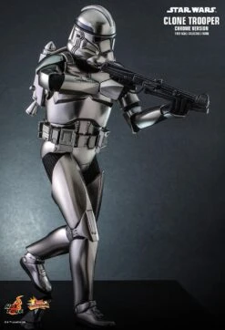 Hot Toys 1:6 Star Wars Clone Trooper (Chrome Version) Exclusive Release 16 Hot Toys 1:6 Star Wars Clone Trooper (Chrome Version) Exclusive Release -Toy Sale Store PD1653644801KAG