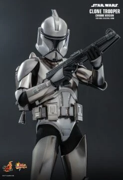 Hot Toys 1:6 Star Wars Clone Trooper (Chrome Version) Exclusive Release 22 Hot Toys 1:6 Star Wars Clone Trooper (Chrome Version) Exclusive Release -Toy Sale Store PD16536448024Yz