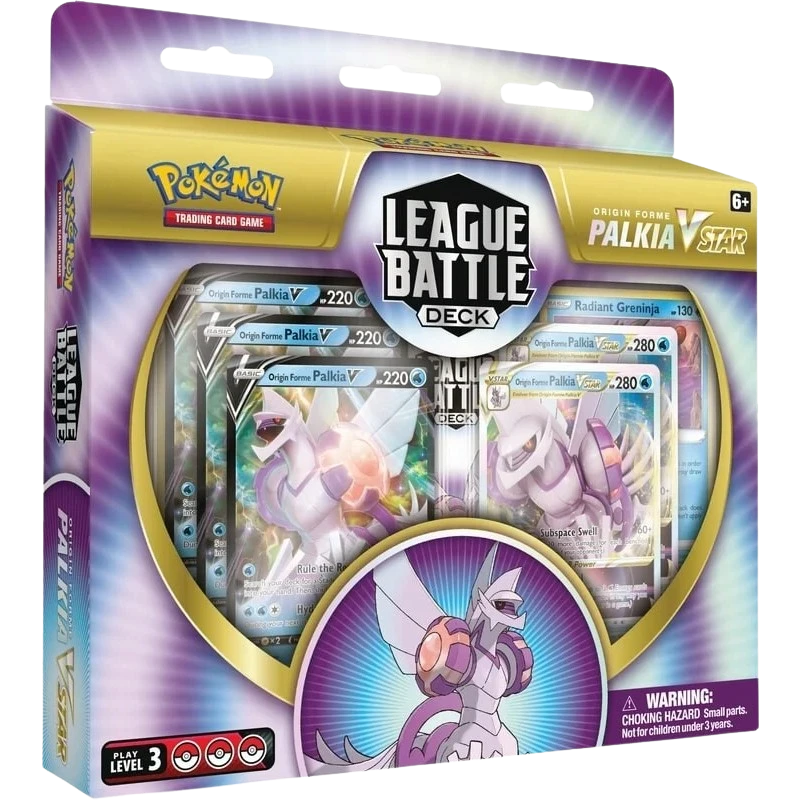 Pokemon TCG Scarlet & Violet Origin Forme Palkia VSTAR League Battle Deck 3 Pokemon TCG Scarlet & Violet Origin Forme Palkia VSTAR League Battle Deck