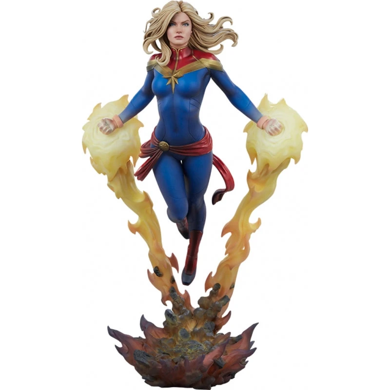 Sideshow Marvel Premium Format Statue Captain Marvel 60 Cm 6 Sideshow Marvel Premium Format Statue Captain Marvel 60 Cm - Image 4