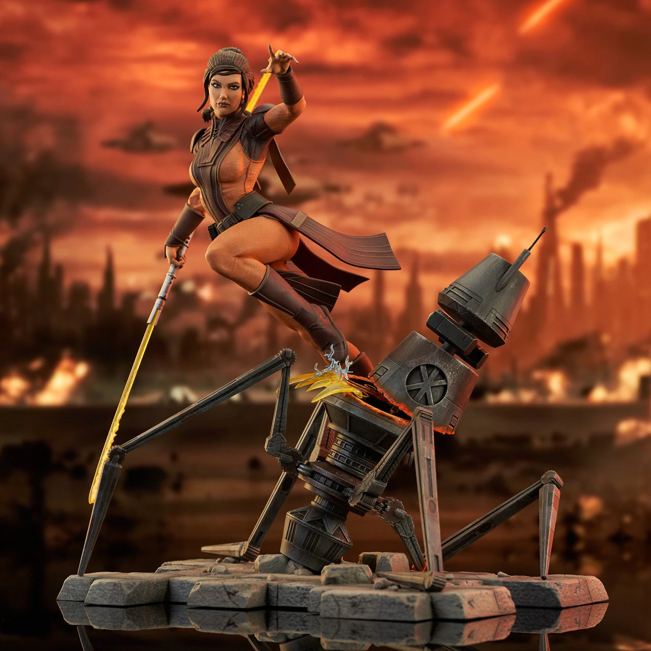 Star Wars Knights Of The Old Republic- Bastila Shan Gallery Diorama 4 Star Wars Knights Of The Old Republic- Bastila Shan Gallery Diorama - Image 2