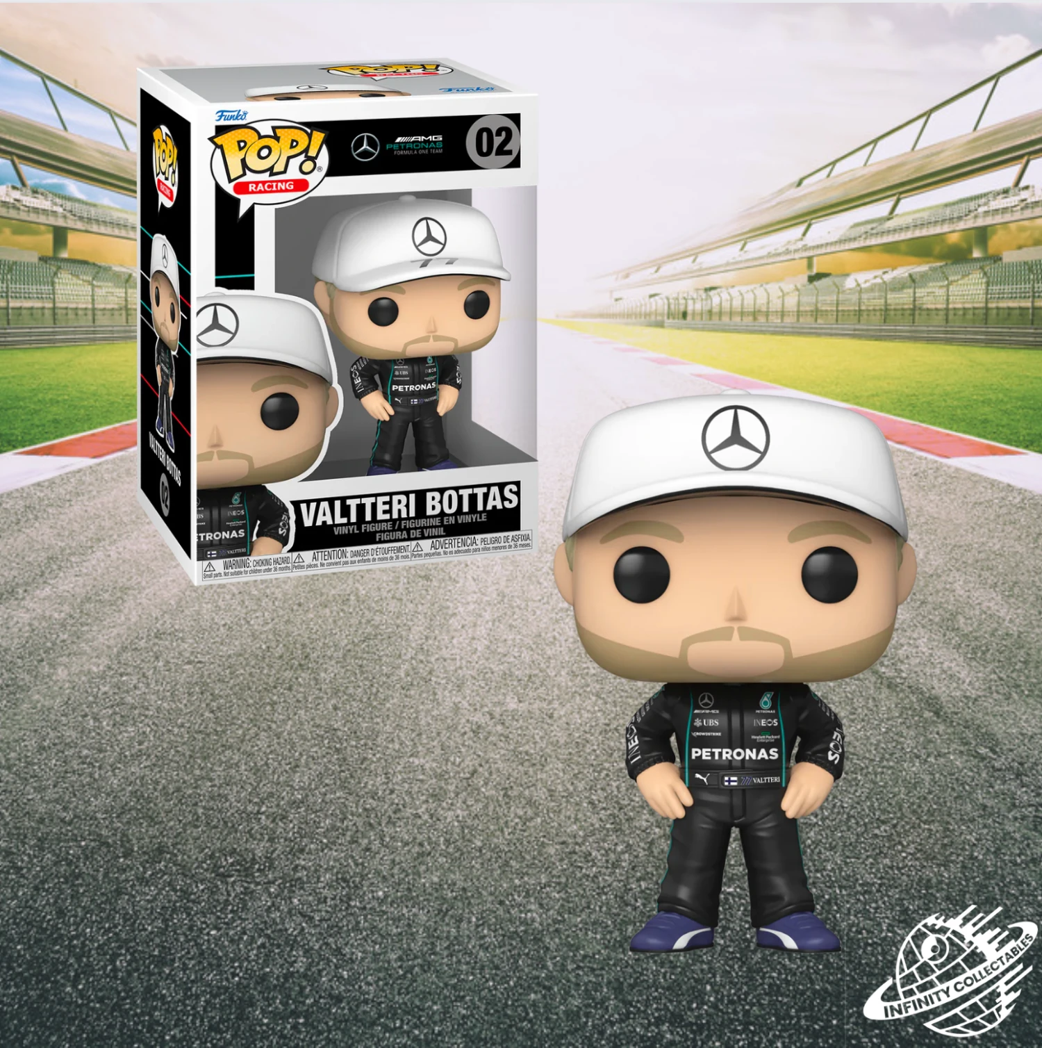 Formula 1 POP! Vinyl Figure Valtteri Bottas 5 Formula 1 POP! Vinyl Figure Valtteri Bottas - Image 3