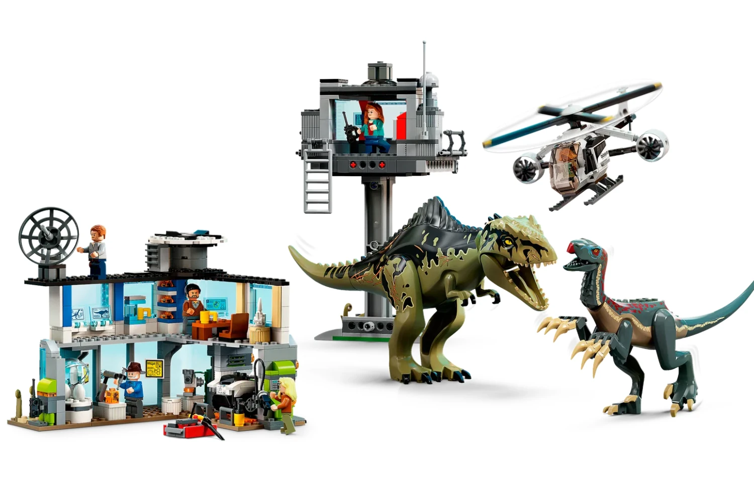 LEGO 76949 Jurassic World Giganotosaurus Attack Dinosaur Set 5 LEGO 76949 Jurassic World Giganotosaurus Attack Dinosaur Set - Image 3