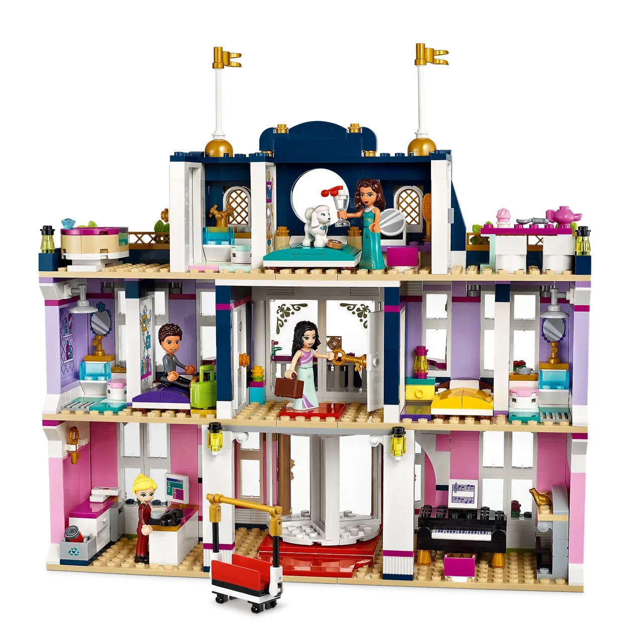 LEGO 41684 Friends Heartlake City Grand Hotel Dolls House Set 15 LEGO 41684 Friends Heartlake City Grand Hotel Dolls House Set - Image 13