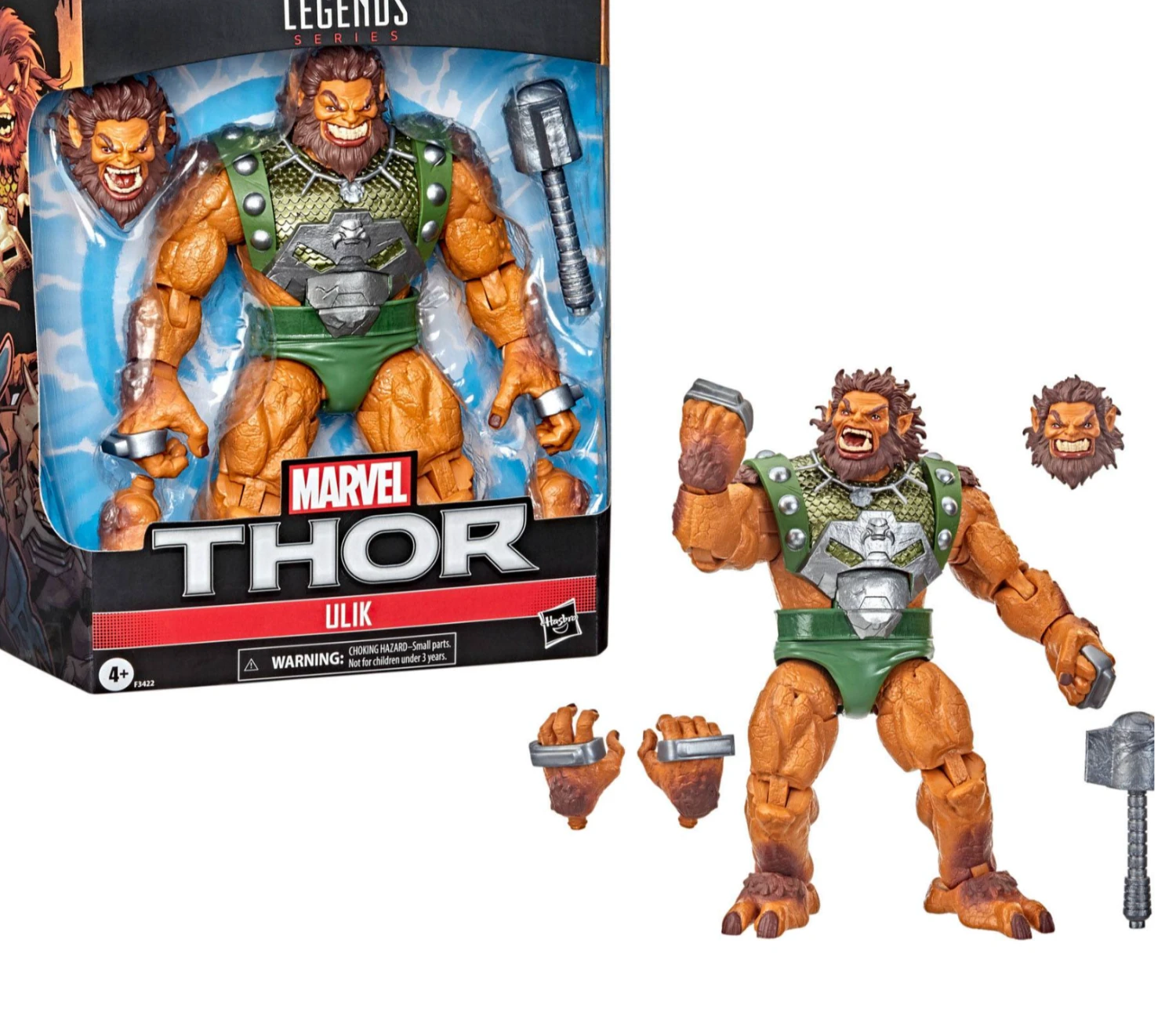 Marvel Legends Series Ulik The Troll King 6" Action Figure 3 Marvel Legends Series Ulik The Troll King 6" Action Figure
