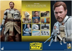 Hot Toys Star Wars Attack Of The Clones 20th Anniversary 1/6 Scale Obi-Wan Kenobi -Toy Sale Store Screenshot2023 01 06at5.31.16pm