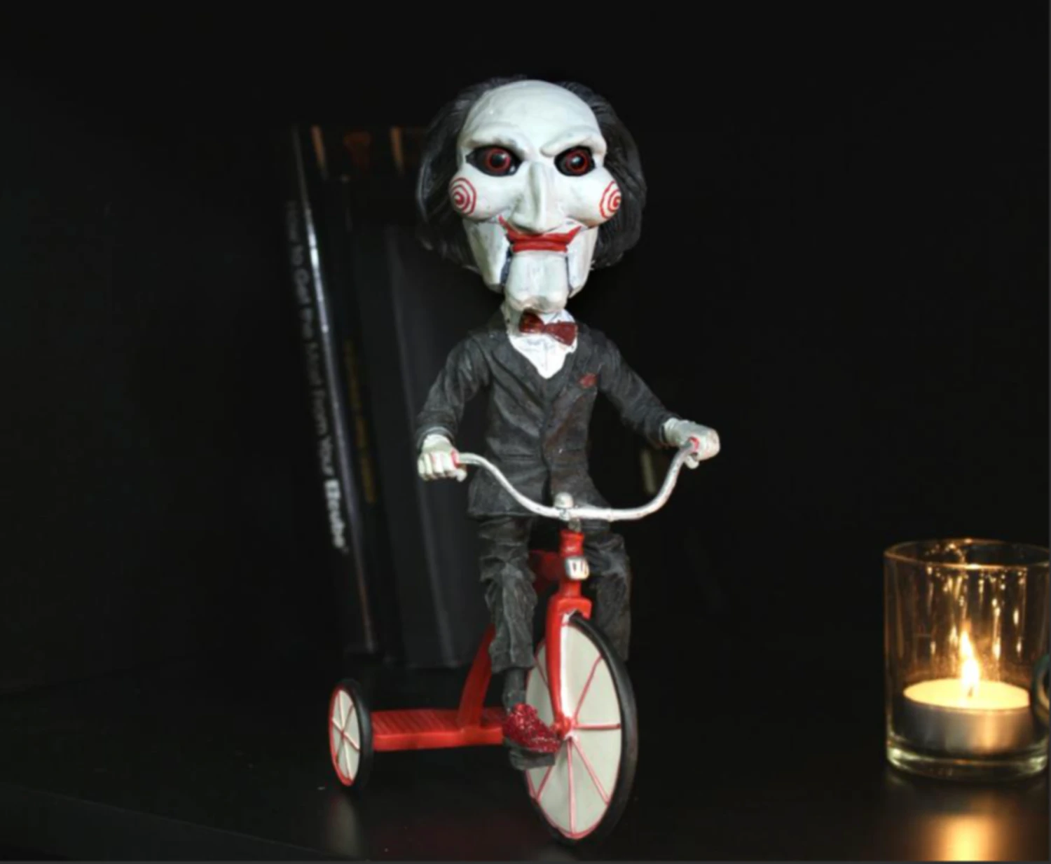 NECA Saw Billy The Puppet On Tricycle Headknocker 4 NECA Saw Billy The Puppet On Tricycle Headknocker - Image 2