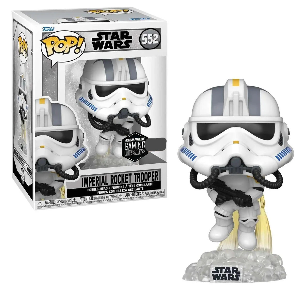 Star Wars Imperial Rocket Trooper Funko Pop! Vinyl Figure 3 Star Wars Imperial Rocket Trooper Funko Pop! Vinyl Figure
