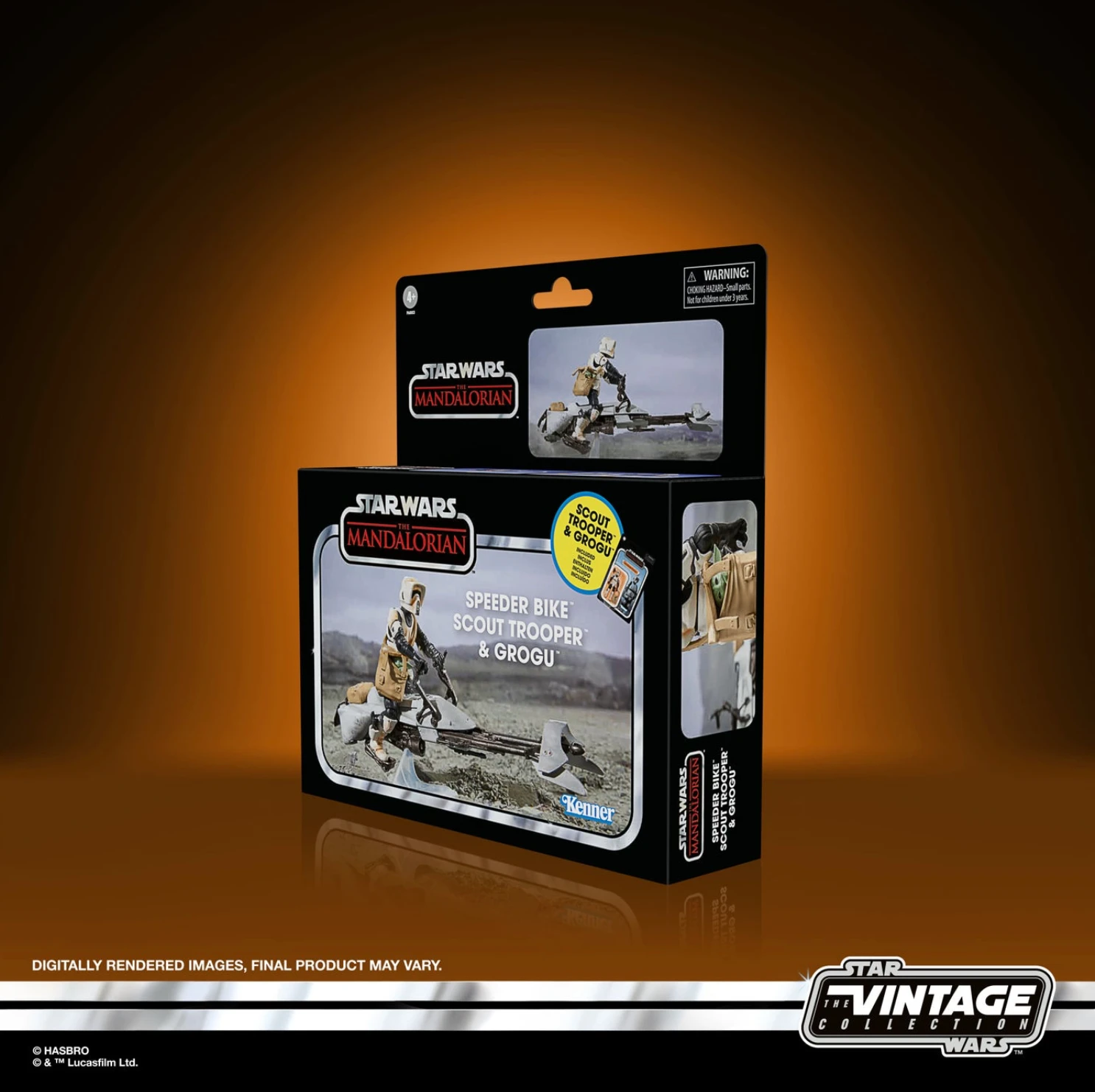 Star Wars The Vintage Collection The Mandalorian Scout Trooper And Grogu Speeder Bike 7 Star Wars The Vintage Collection The Mandalorian Scout Trooper And Grogu Speeder Bike - Image 5