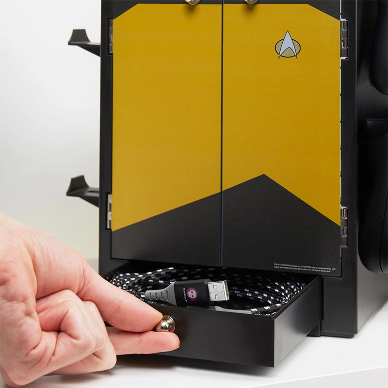 Official Star Trek Gaming Locker Yellow 7 Official Star Trek Gaming Locker Yellow - Image 5