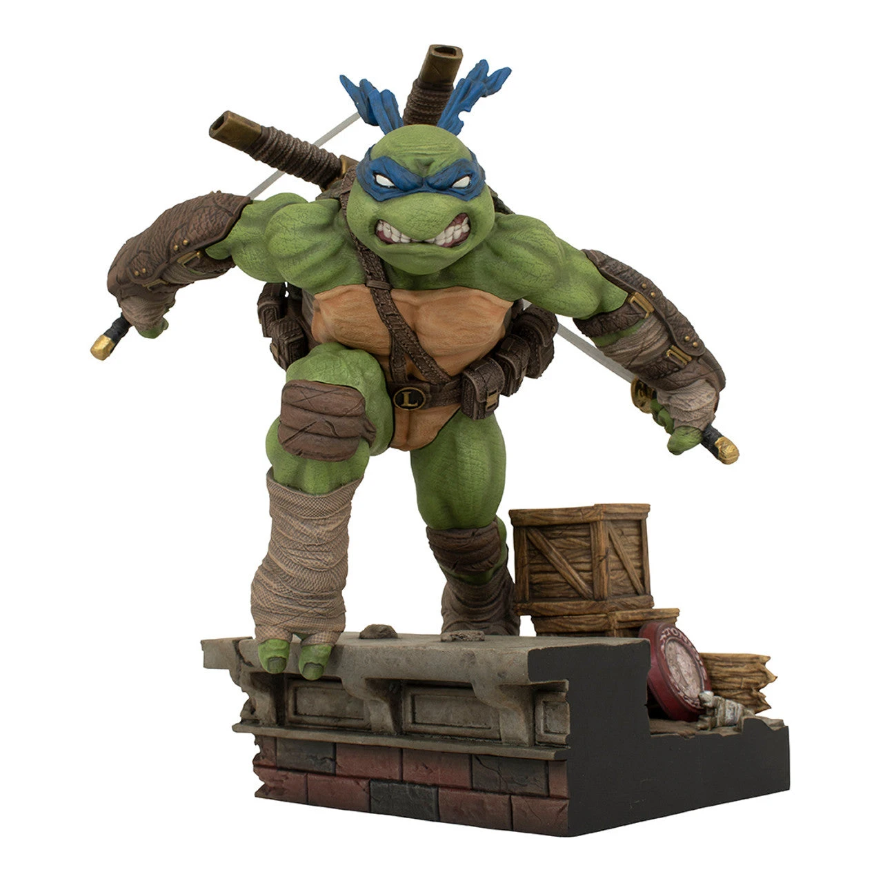 Diamond Select TMNT Gallery Leonardo Diorama 3 Diamond Select TMNT Gallery Leonardo Diorama