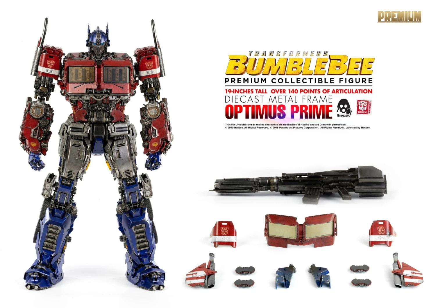 Threezero Transformers Bumblebee Movie Optimus Prime Premium Figure 6 Threezero Transformers Bumblebee Movie Optimus Prime Premium Figure - Image 4