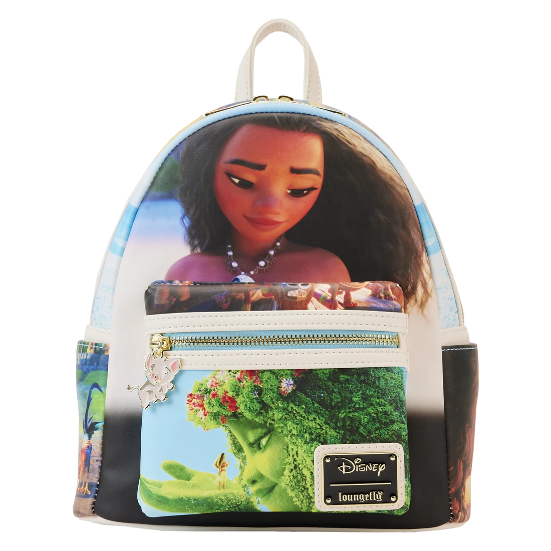 Loungefly Disney Moana Princess Scene Mini Backpack 3 Loungefly Disney Moana Princess Scene Mini Backpack