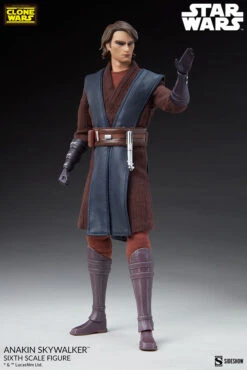 Sideshow Star Wars The Clone Wars Action Figure 1/6 Scale Anakin Skywalker -Toy Sale Store anakin skywalker star wars gallery 62d5a3491710f