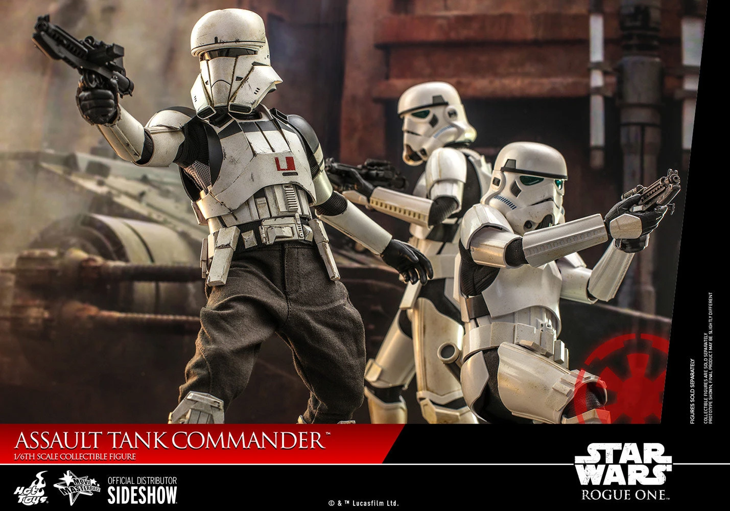 Hot Toys Star Wars Rogue One Assault 1/6 Scale Action Figure Tank Commander 12 Hot Toys Star Wars Rogue One Assault 1/6 Scale Action Figure Tank Commander - Image 10