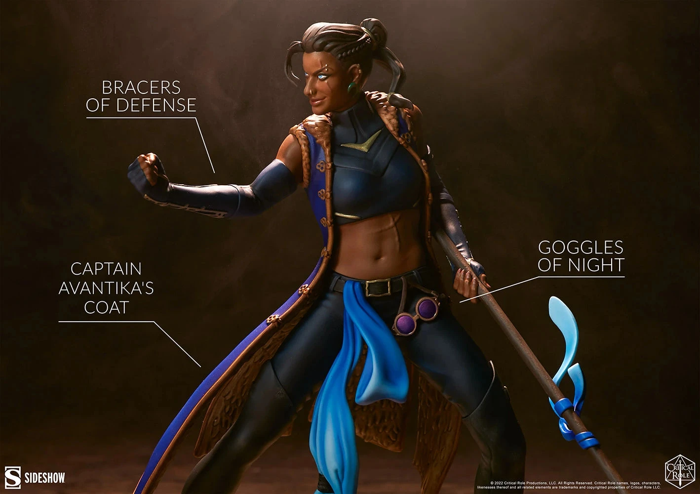 Official Sideshow Collectibles Critical Role Beau Mighty Nein Statue 6 Official Sideshow Collectibles Critical Role Beau Mighty Nein Statue - Image 4