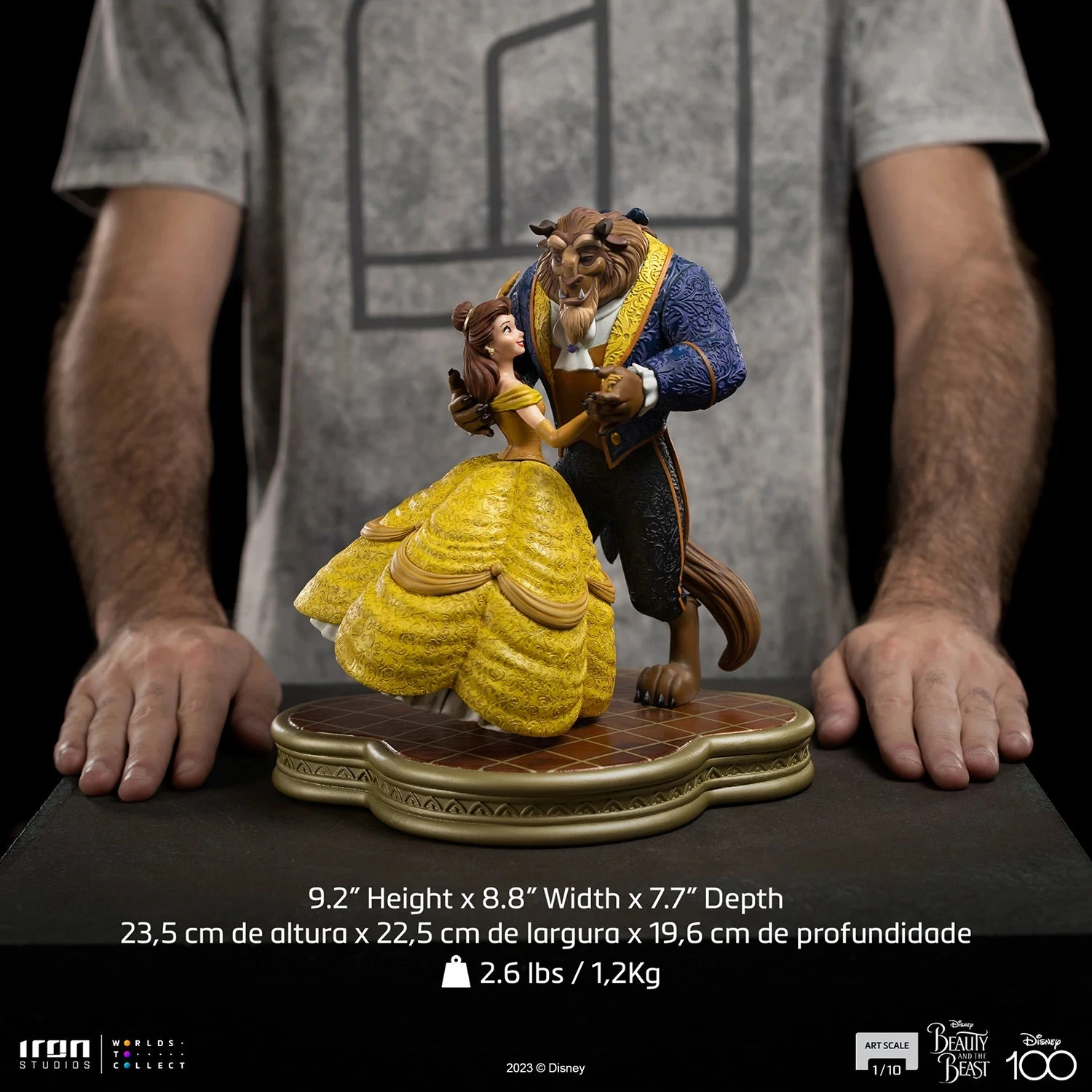 Iron Studios Disney Beauty And The Beast 1/10 Art Scale Statue 5 Iron Studios Disney Beauty And The Beast 1/10 Art Scale Statue - Image 3