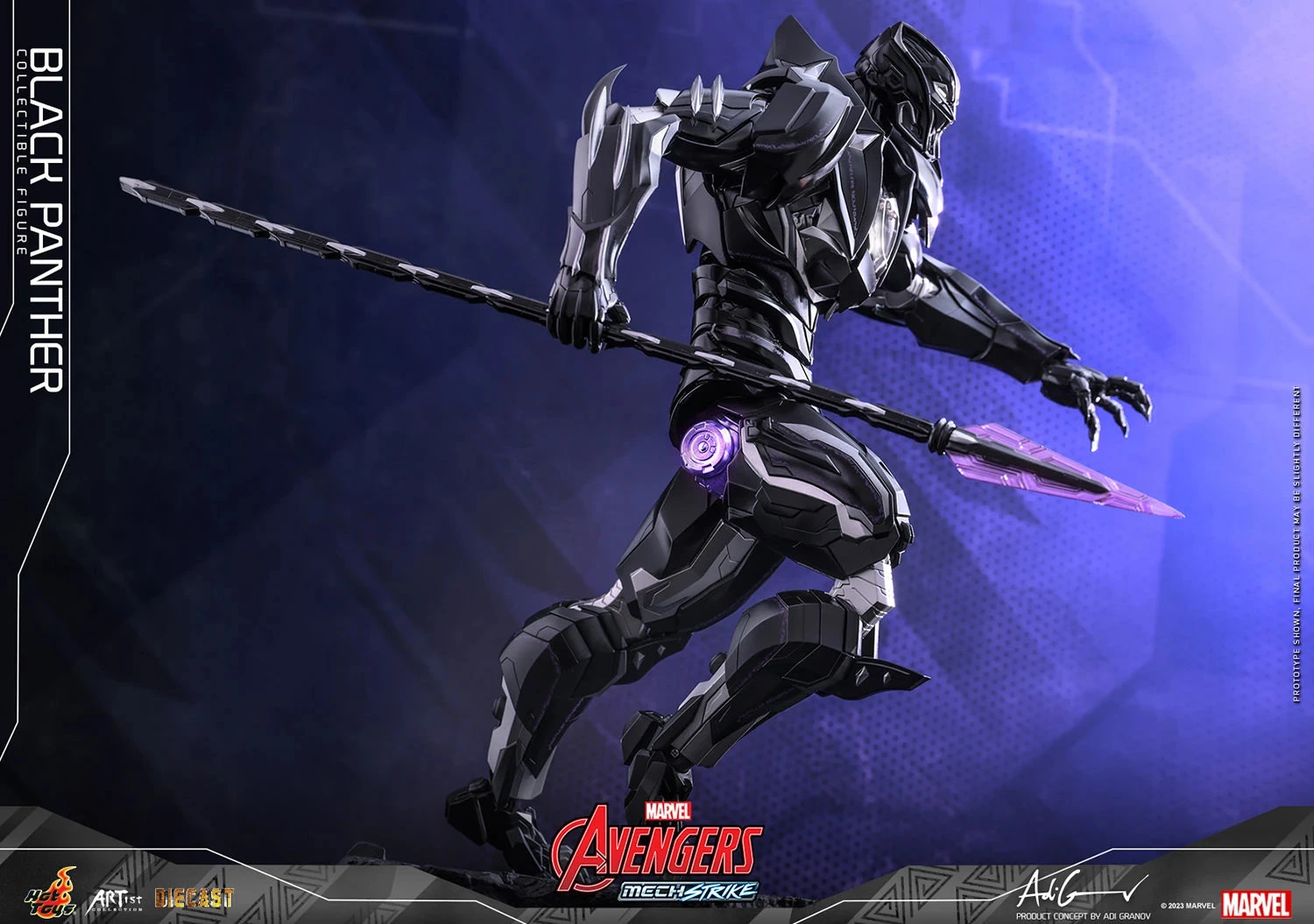 Hot Toys Avengers Mech Strike 1/6th Scale Black Panther Figure 18 Hot Toys Avengers Mech Strike 1/6th Scale Black Panther Figure - Image 16