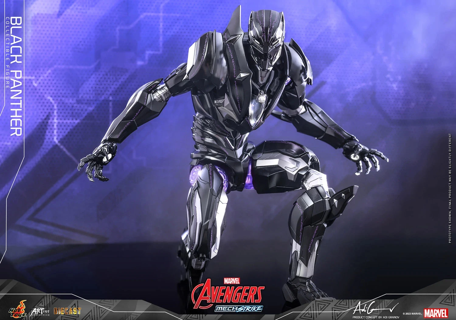 Hot Toys Avengers Mech Strike 1/6th Scale Black Panther Figure 19 Hot Toys Avengers Mech Strike 1/6th Scale Black Panther Figure - Image 17