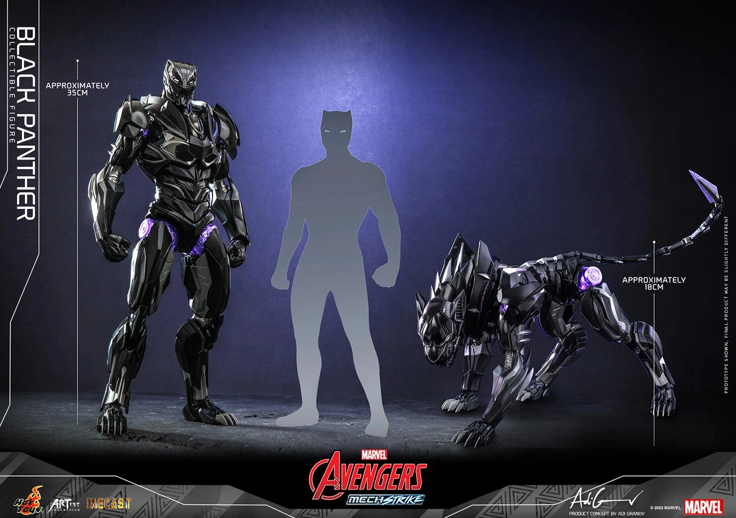 Hot Toys Avengers Mech Strike 1/6th Scale Black Panther Figure 21 Hot Toys Avengers Mech Strike 1/6th Scale Black Panther Figure - Image 19
