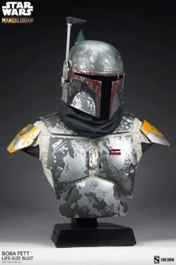 Sideshow The Mandalorian Boba Fett 1:1 Life-Size Scale Bust *SPECIAL ORDER REQUEST -Toy Sale Store boba fett star wars gallery 63ed355b44f51 jpg
