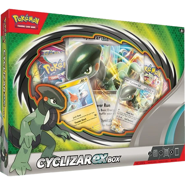 Pokemon TCG Scarlet & Violet Cyclizar Ex Collection Box