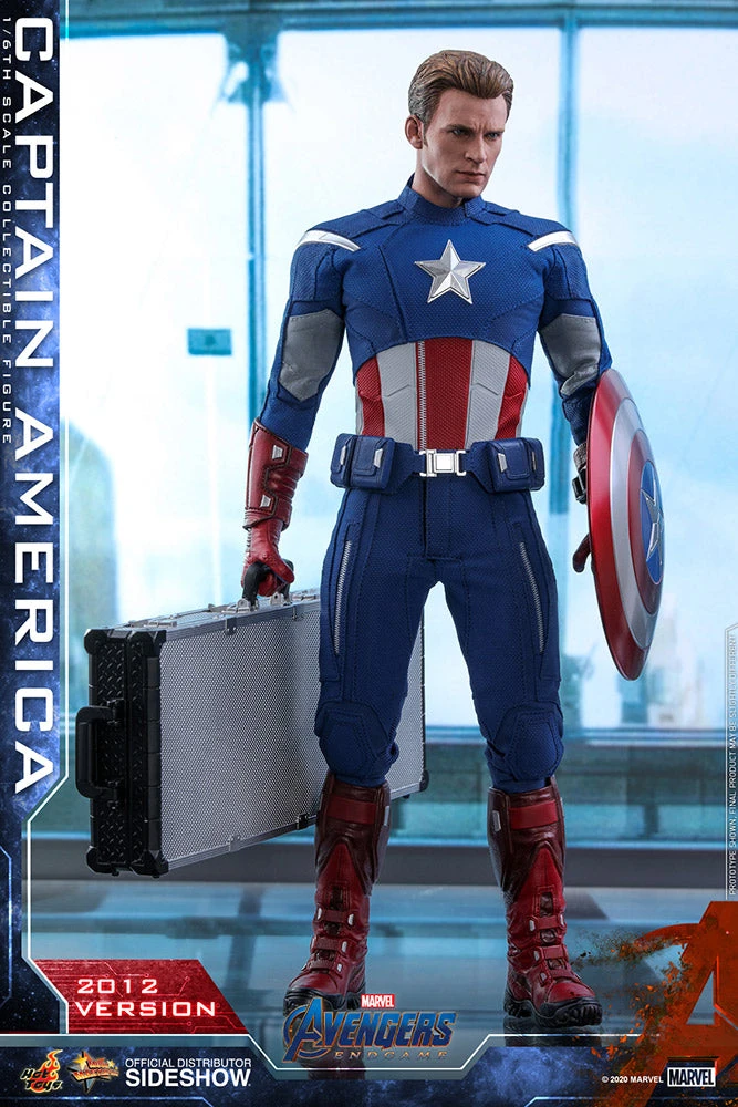 Hot Toys Marvel Avengers Endgame Masterpiece 1/6 Scale Captain America 8 Hot Toys Marvel Avengers Endgame Masterpiece 1/6 Scale Captain America - Image 6