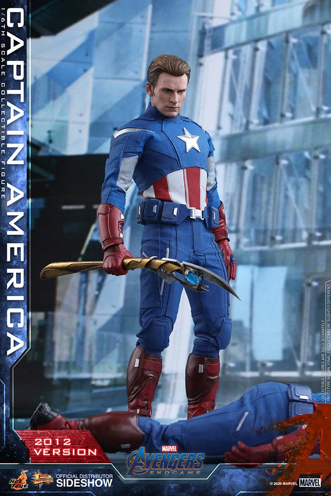Hot Toys Marvel Avengers Endgame Masterpiece 1/6 Scale Captain America 9 Hot Toys Marvel Avengers Endgame Masterpiece 1/6 Scale Captain America - Image 7