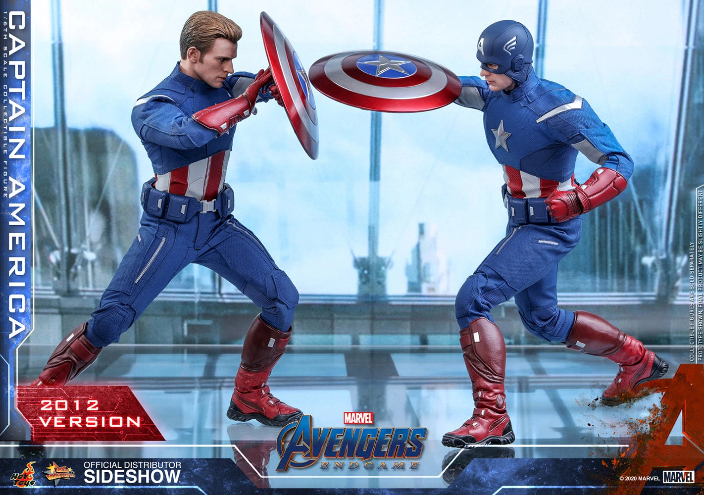 Hot Toys Marvel Avengers Endgame Masterpiece 1/6 Scale Captain America 16 Hot Toys Marvel Avengers Endgame Masterpiece 1/6 Scale Captain America - Image 14