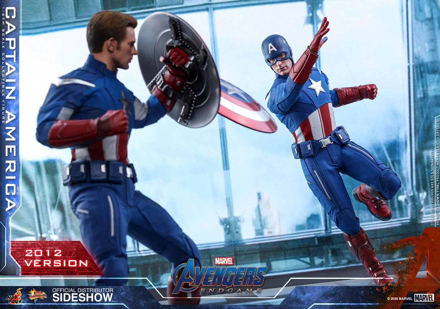 Hot Toys Marvel Avengers Endgame Masterpiece 1/6 Scale Captain America 17 Hot Toys Marvel Avengers Endgame Masterpiece 1/6 Scale Captain America - Image 15