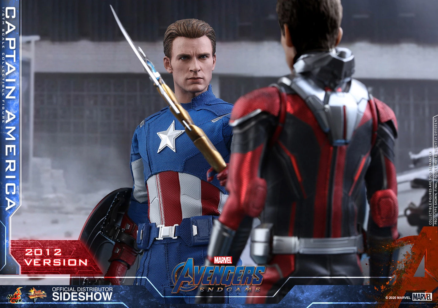 Hot Toys Marvel Avengers Endgame Masterpiece 1/6 Scale Captain America 18 Hot Toys Marvel Avengers Endgame Masterpiece 1/6 Scale Captain America - Image 16