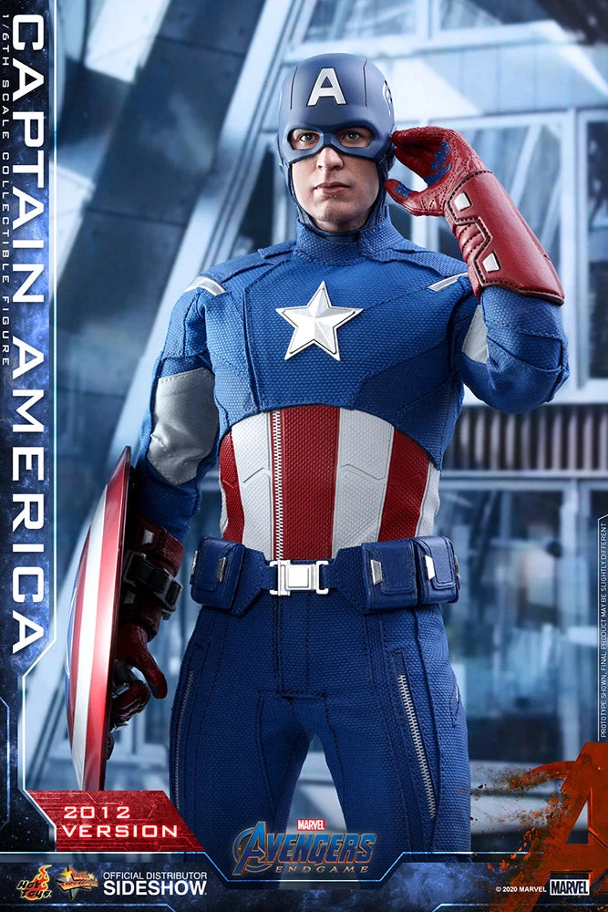 Hot Toys Marvel Avengers Endgame Masterpiece 1/6 Scale Captain America 7 Hot Toys Marvel Avengers Endgame Masterpiece 1/6 Scale Captain America - Image 5