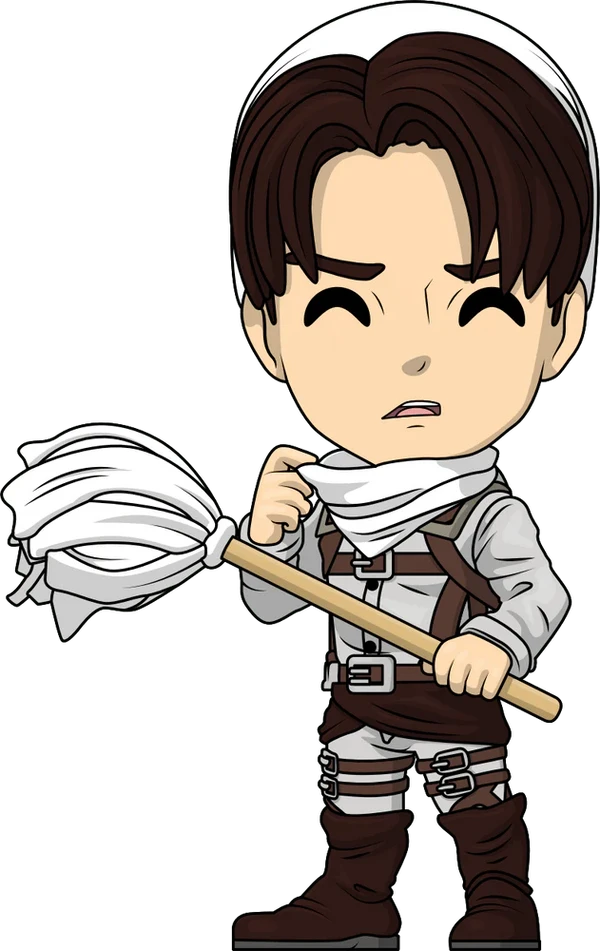 Youtooz Attack On Titan - Cleaning Levi Vinyl Figure #8 5 Youtooz Attack On Titan - Cleaning Levi Vinyl Figure #8 - Image 3