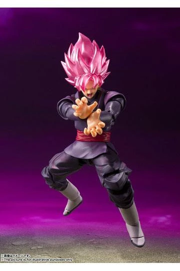 S.H Figuarts Dragon Ball Super Goku Black - Super Saiyan Rose Action Figure 6 S.H Figuarts Dragon Ball Super Goku Black - Super Saiyan Rose Action Figure - Image 4