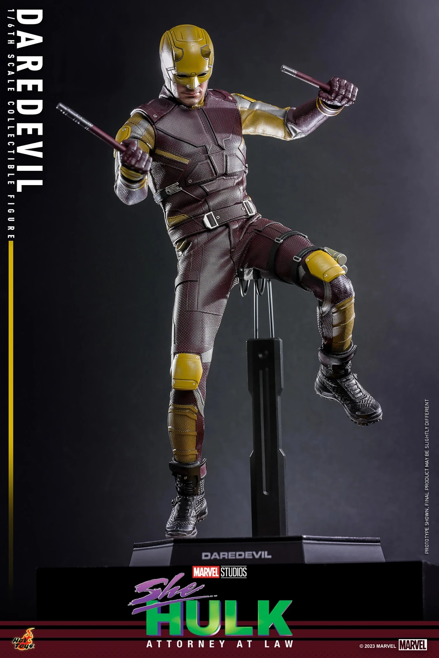 Hot Toys 1/6th Scale Marvel Daredevil Action Figure 6 Hot Toys 1/6th Scale Marvel Daredevil Action Figure - Image 4