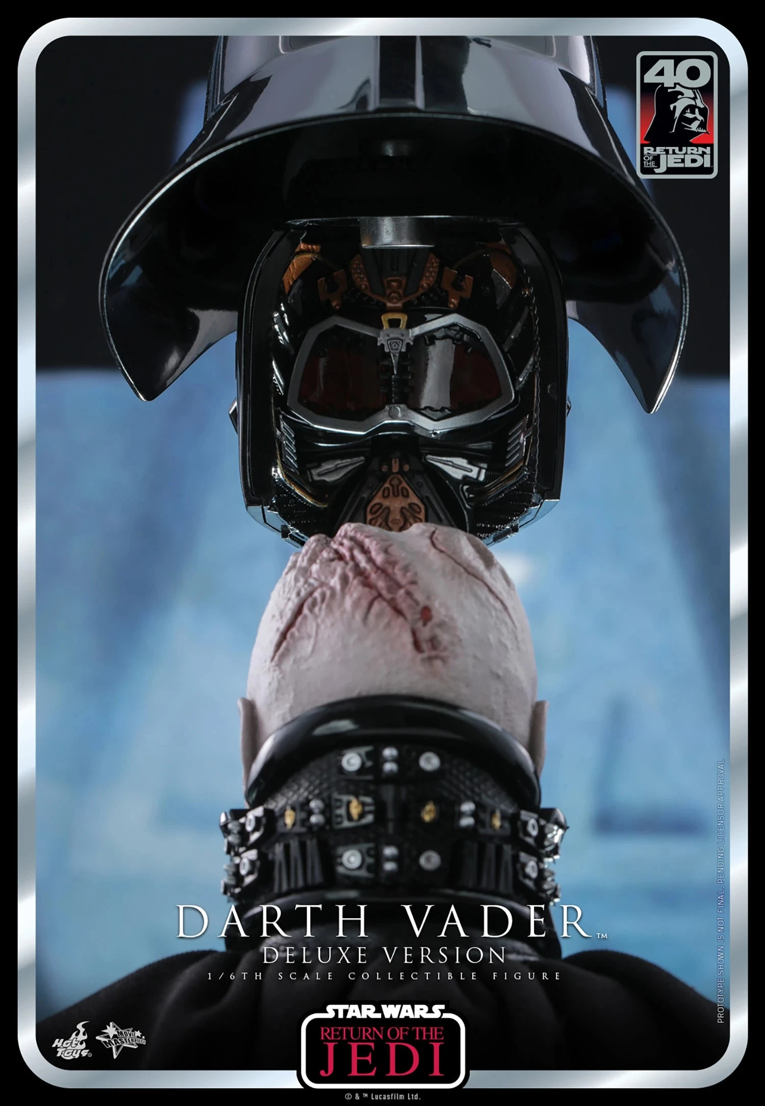 Hot Toys Star Wars Return Of The Jedi 40th Anniversary 1/6th Scale Darth Vader Deluxe Figure 14 Hot Toys Star Wars Return Of The Jedi 40th Anniversary 1/6th Scale Darth Vader Deluxe Figure - Image 12