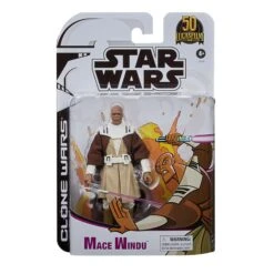 Star Wars The Black Series Clone Wars Mace Windu Action Figure