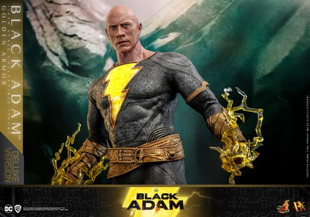 Hot Toys 1/6th Scale Black Adam (Gold Armour) Deluxe Version 22 Hot Toys 1/6th Scale Black Adam (Gold Armour) Deluxe Version - Image 20