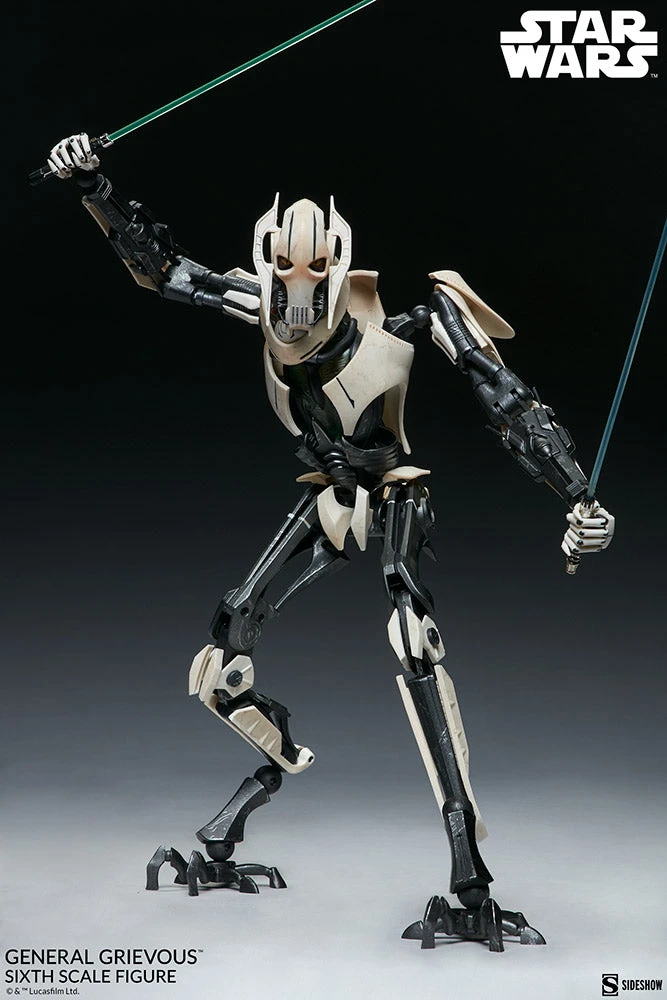 Sideshow Star Wars Action Figure 1/6 Scale General Grievous 22 Sideshow Star Wars Action Figure 1/6 Scale General Grievous - Image 20