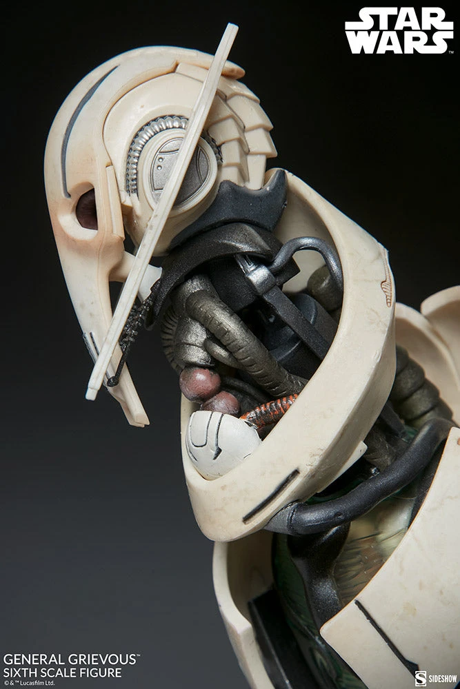 Sideshow Star Wars Action Figure 1/6 Scale General Grievous 18 Sideshow Star Wars Action Figure 1/6 Scale General Grievous - Image 16