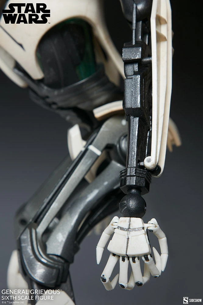 Sideshow Star Wars Action Figure 1/6 Scale General Grievous 14 Sideshow Star Wars Action Figure 1/6 Scale General Grievous - Image 12