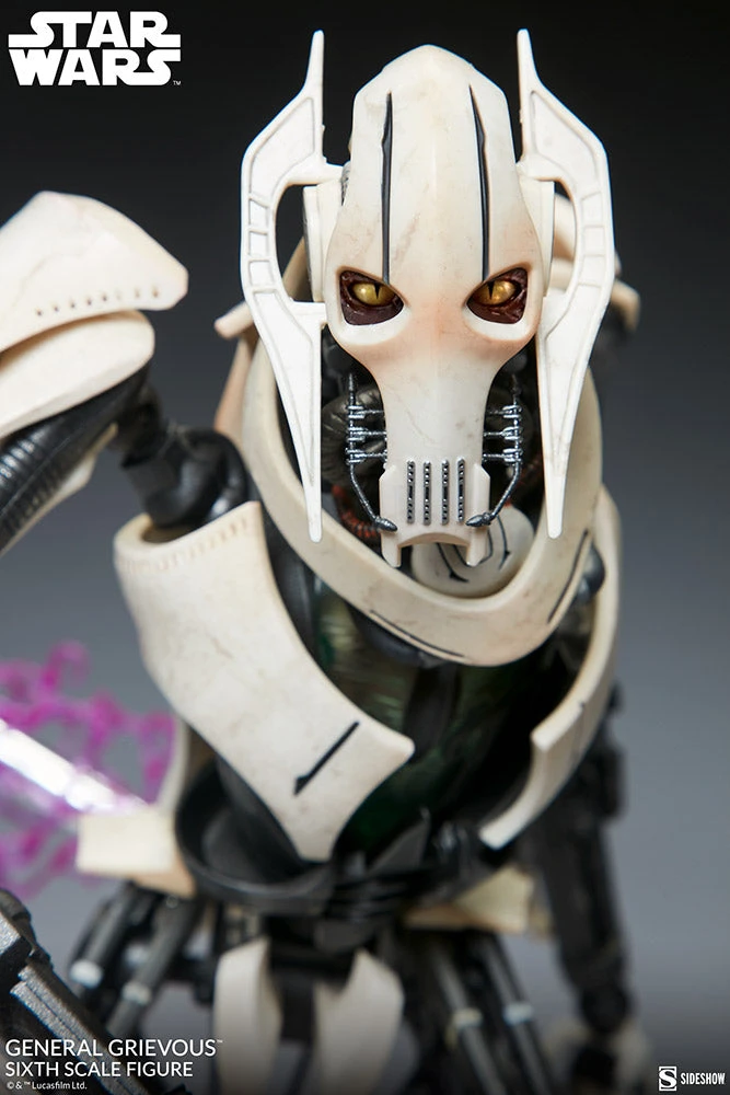 Sideshow Star Wars Action Figure 1/6 Scale General Grievous 13 Sideshow Star Wars Action Figure 1/6 Scale General Grievous - Image 11