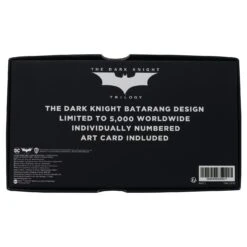 DC The Dark Knight Limited Edition Replica Batarang -Toy Sale Store hr fntk thg dc53 c