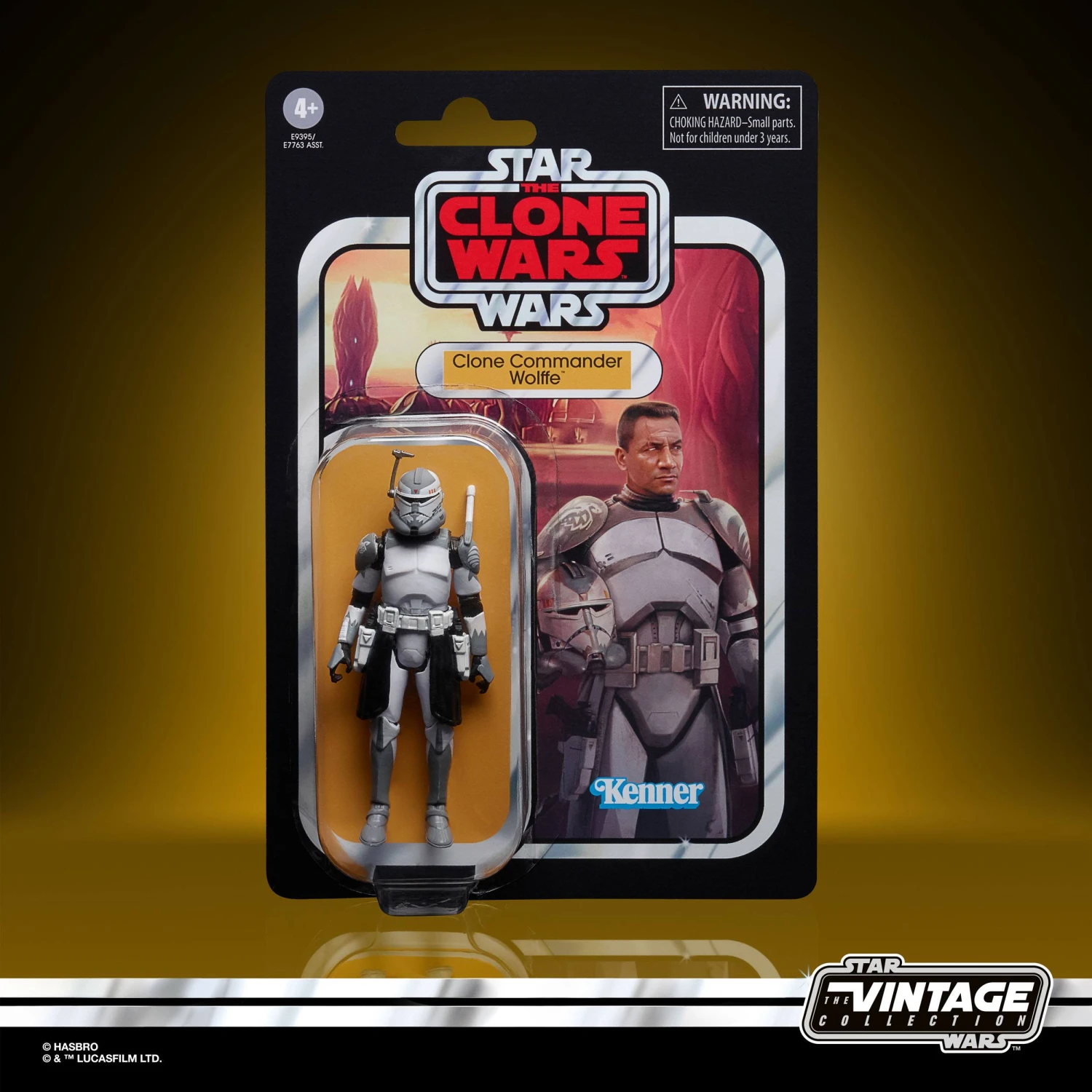 Hasbro Star Wars The Vintage Collection Clone Commander Wolffe Action Figure 4 Hasbro Star Wars The Vintage Collection Clone Commander Wolffe Action Figure - Image 2