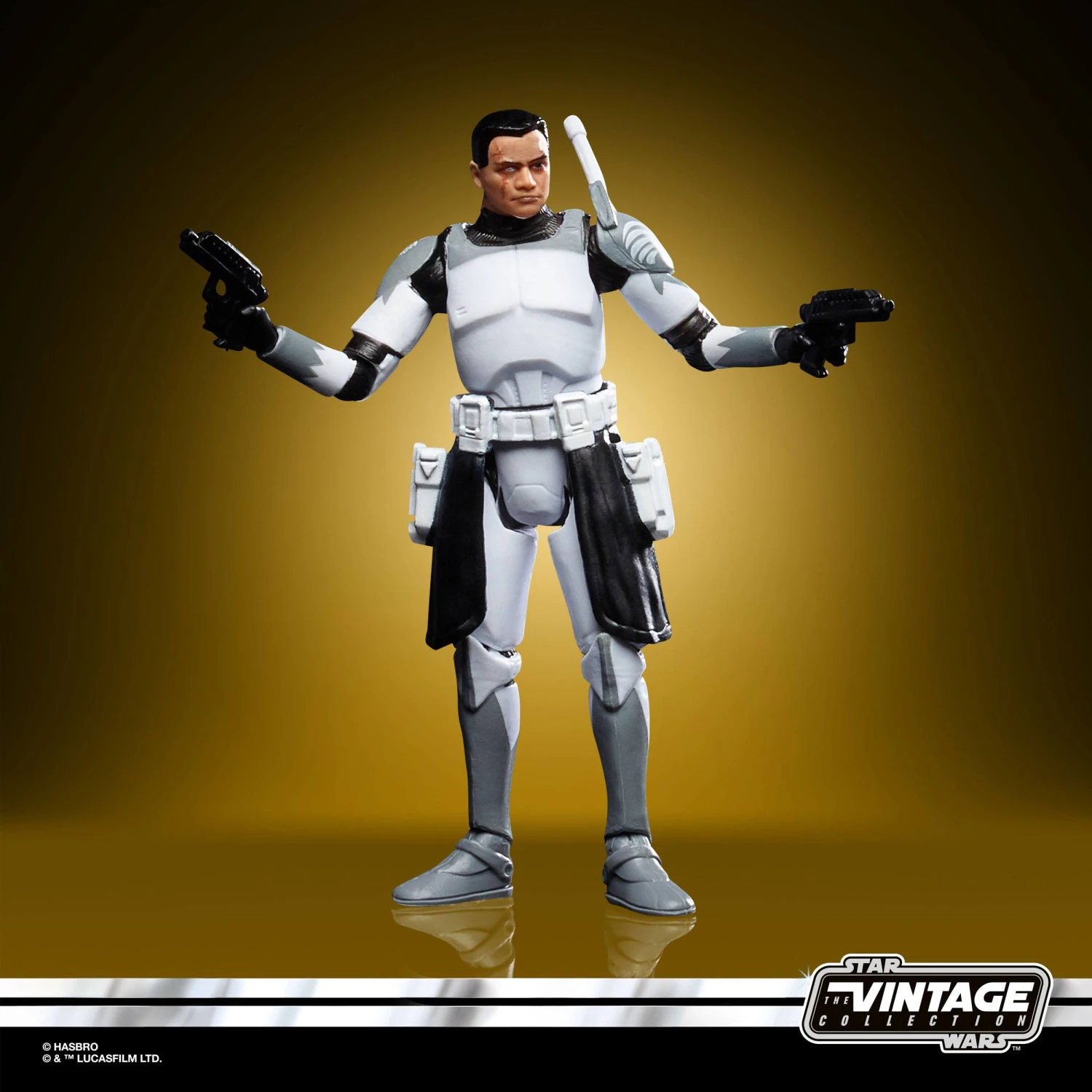 Hasbro Star Wars The Vintage Collection Clone Commander Wolffe Action Figure 7 Hasbro Star Wars The Vintage Collection Clone Commander Wolffe Action Figure - Image 5