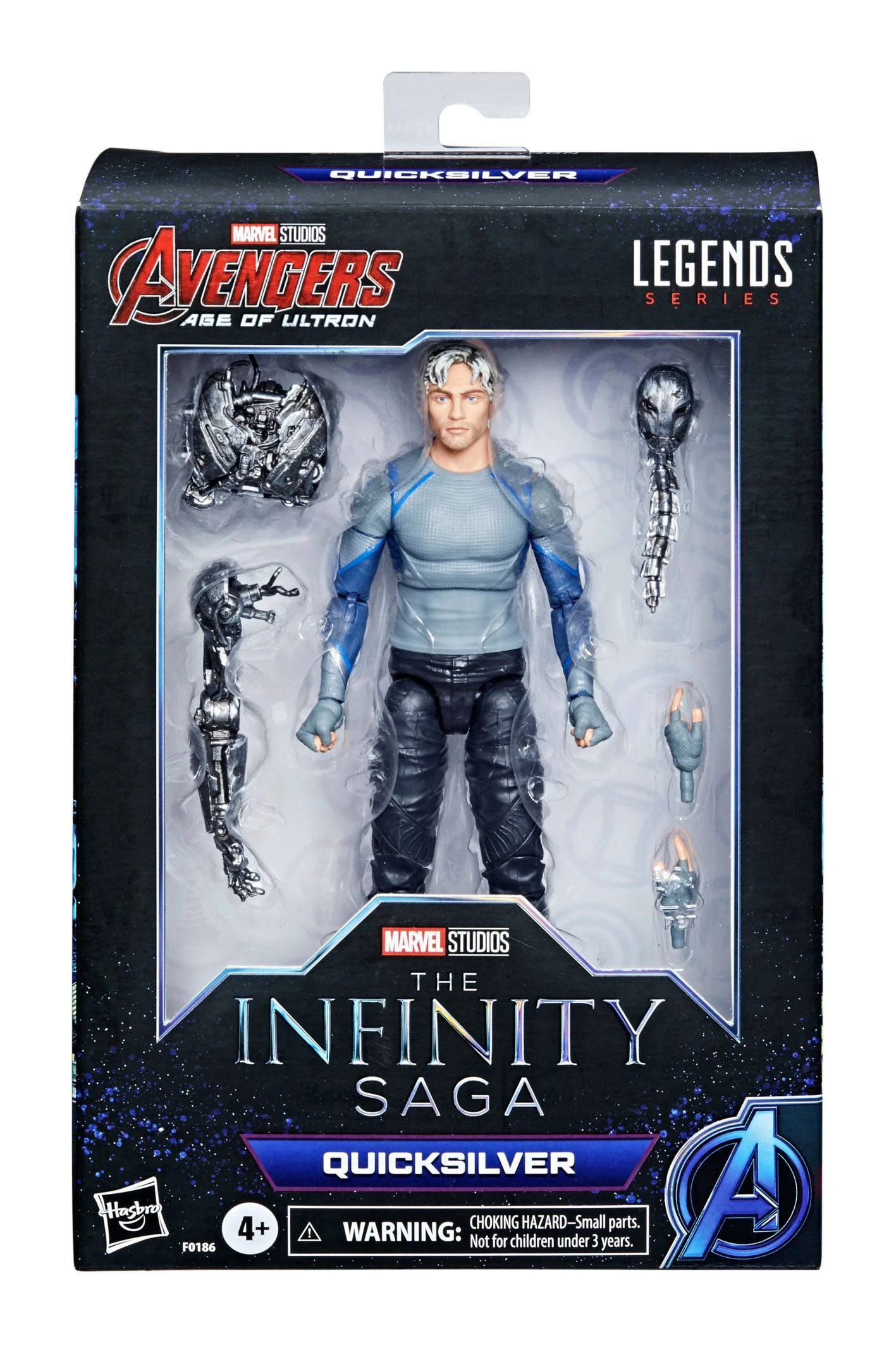 Marvel Legends Series Infinity Saga Quicksilver Action Figure 3 Marvel Legends Series Infinity Saga Quicksilver Action Figure