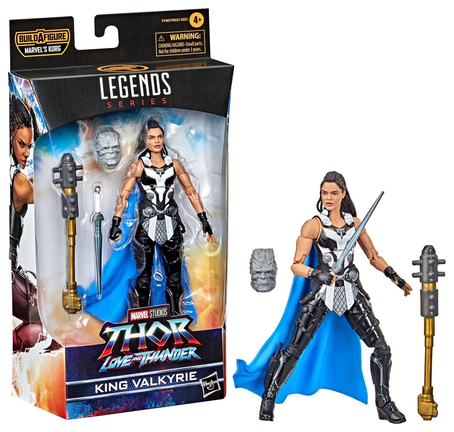 Hasbro Marvel Legends Thor: Love And Thunder King Valkyrie Action Figure 3 Hasbro Marvel Legends Thor: Love And Thunder King Valkyrie Action Figure