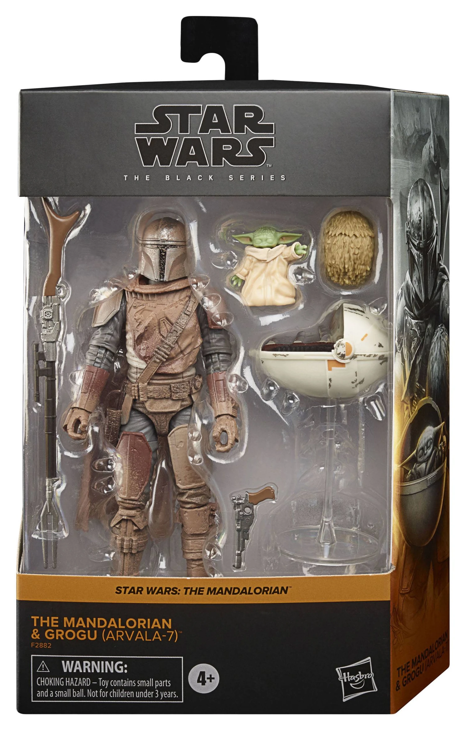 Hasbro Star Wars The Black Series The Mandalorian And Grogu (Arvala-7) 3 Hasbro Star Wars The Black Series The Mandalorian And Grogu (Arvala-7)