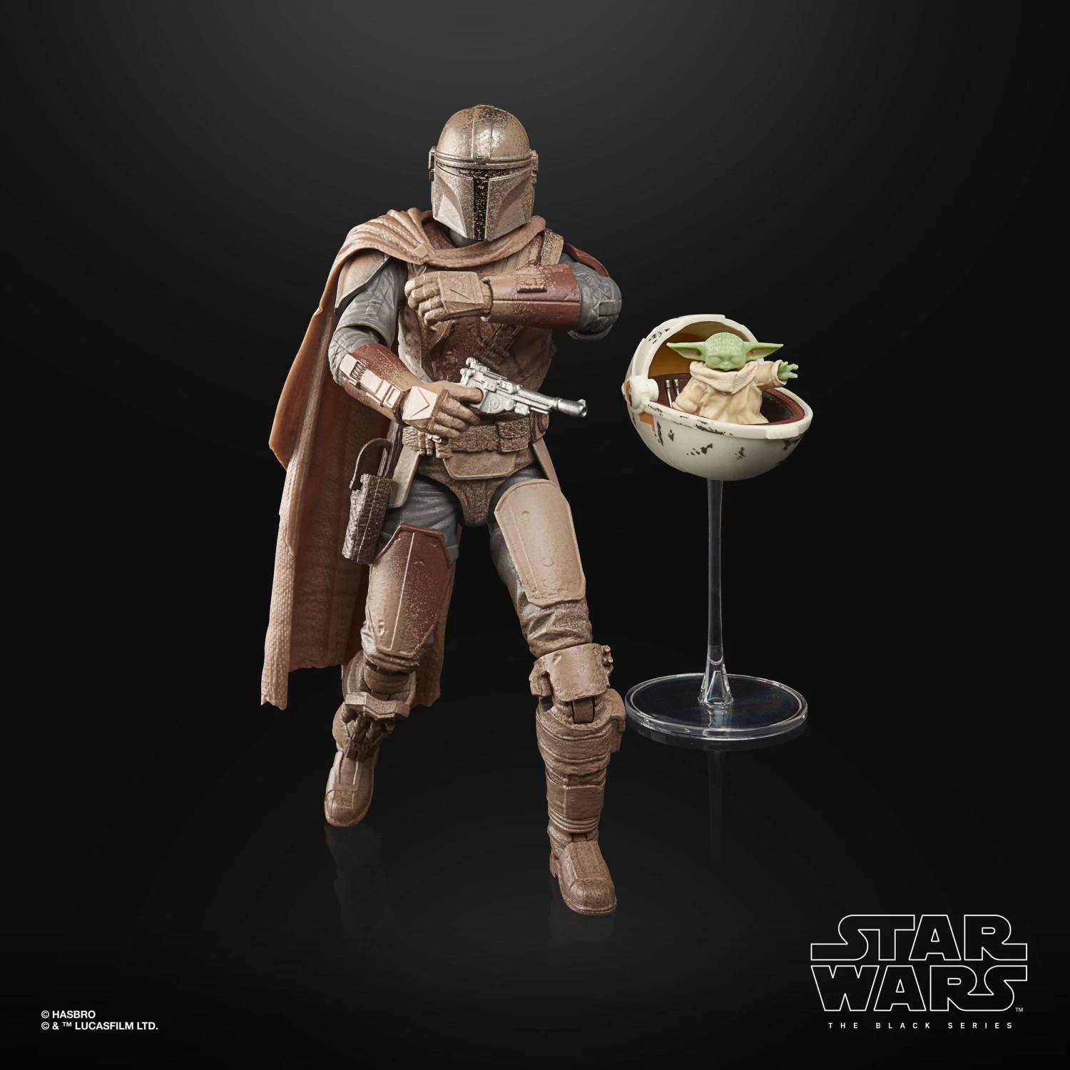 Hasbro Star Wars The Black Series The Mandalorian And Grogu (Arvala-7) 7 Hasbro Star Wars The Black Series The Mandalorian And Grogu (Arvala-7) - Image 5