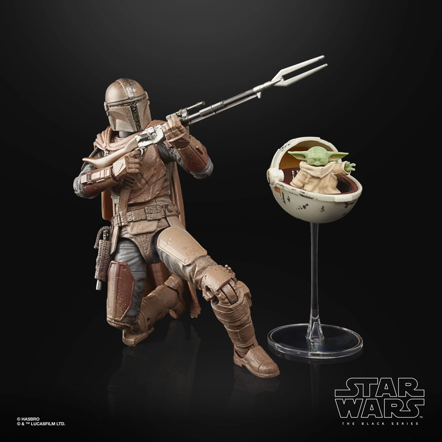 Hasbro Star Wars The Black Series The Mandalorian And Grogu (Arvala-7) 8 Hasbro Star Wars The Black Series The Mandalorian And Grogu (Arvala-7) - Image 6